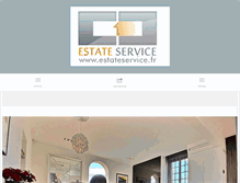 Tablet Screenshot of estate-service-cannes.com